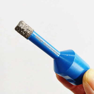 8mm Vakuum M14 bronzierte Diamond Core Drill Bits For-Fliese mit Plastikärmel