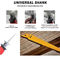 6-teiliges Metallholzschneidende Reziprozierende Sägeblätter für Metall, Kunststoff, Holz und Trockenbau