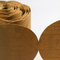Gold 6,4 Zoll-Aluminiumoxyd PSA-Sandpapier-Disketten-Auflage für Automobilholz