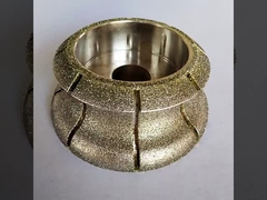 Hochleistungsmaschinen mit einem Diamantprofil mit einer Elektroplattierung von 140 mm