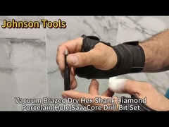 Das Geheimnis für perfekte Löcher (Dry Diamond Drill Bit Kit)