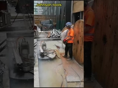 3 Meter Stahlbeton schneiden wie Butter 10 Mal schneller!