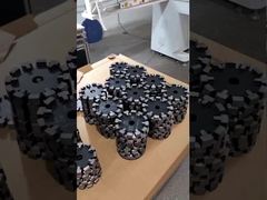 Laserschweißte Diamantblätter für die Bodenheizung.