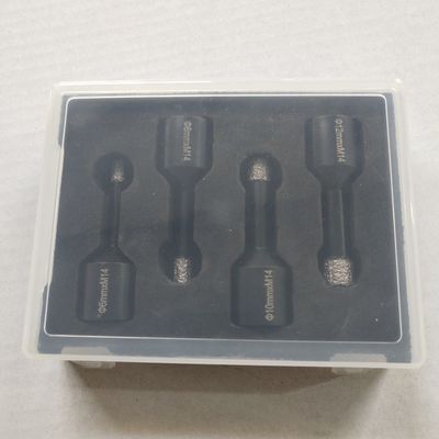 Keramischer Entwurf 4pcs 10mm Diamond Core Drill Bits Segmented