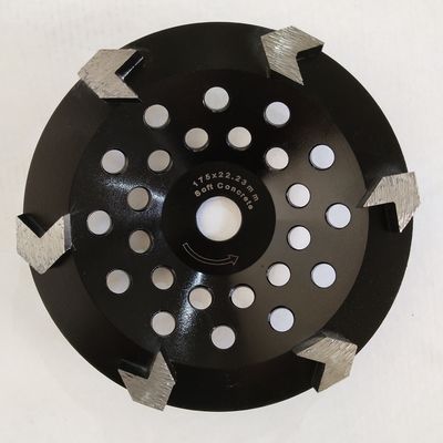180mm Winkel-Schleifer-Concrete Cup Wheel-Laser Boden-M14 schweißte