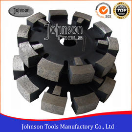125 mm Fußboden Lasergeschweißter Diamant 17 mm dickes Segment Fußboden Rillenscheibe Tuck Point Sägeblatt
