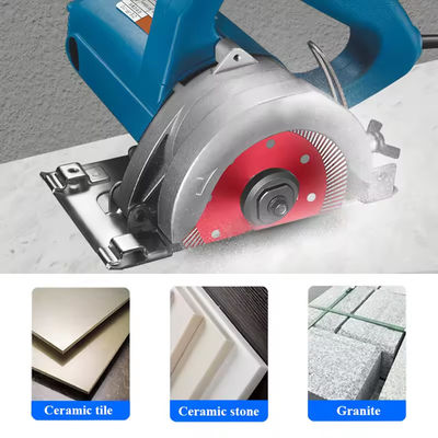 105/110/125 mm Fliesen Granit Schneidwerkzeuge Marmor Schneidscheibe Heißpresse Sinter Turbo Welle Diamant Sägeblätter