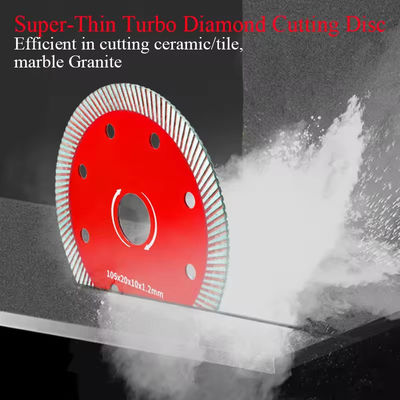 105/110/125 mm Fliesen Granit Schneidwerkzeuge Marmor Schneidscheibe Heißpresse Sinter Turbo Welle Diamant Sägeblätter