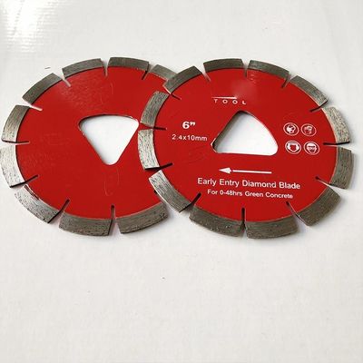 Ein 6 Zoll-früher Eintritts-konkreter Diamant-Blatt-Soff geschnittener Beton Sägeblätter