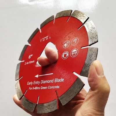 Ein 6 Zoll-früher Eintritts-konkreter Diamant-Blatt-Soff geschnittener Beton Sägeblätter
