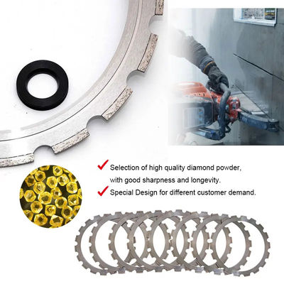 350mm Ring Sägeblatt für den Schnitt des Betons,14 Zoll Beton Sägeblatt