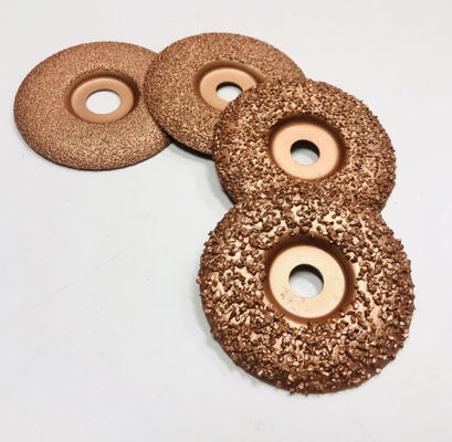 4 Zoll-Vakuum bronzierte Hartmetall-Schleifscheibe