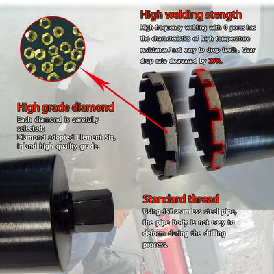 Stahlbeton-Runden-Loch 100mm Diamond Core Drill Bit