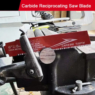 6-Zoll-Bi-Metall-OEM-Widerlauf-Sägeblatt Industrie für Metall Gusseisenlegierung Stahl Sawzall-Blade Carbide