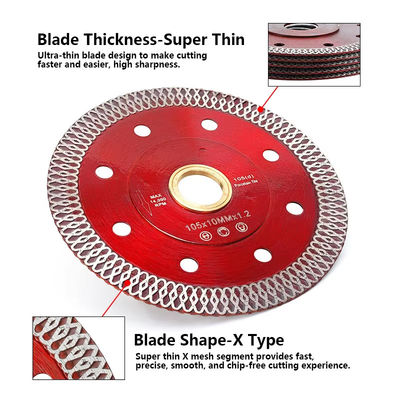 115mm Diamond Sintered Tile Saw Blade für den Schnitt keramisch