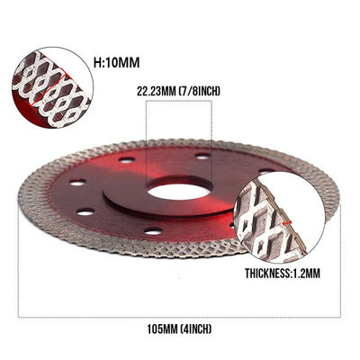 115mm Diamond Sintered Tile Saw Blade für den Schnitt keramisch