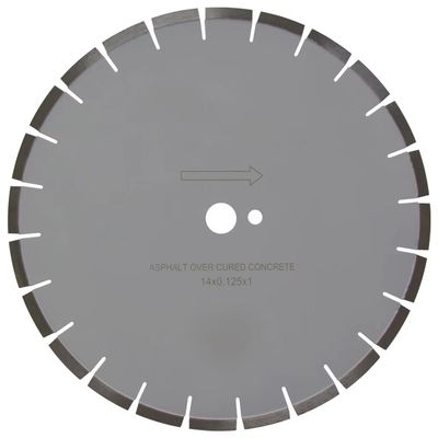 10" Laser schweißte konkreten Diamond Blade With Hexagon Hole
