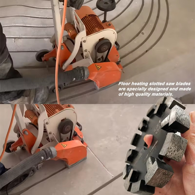 160mm Biesen-Punkt-Blatt für den Schnitt des Betons, stark Beton, weich Beton mit den Schutzzähnen