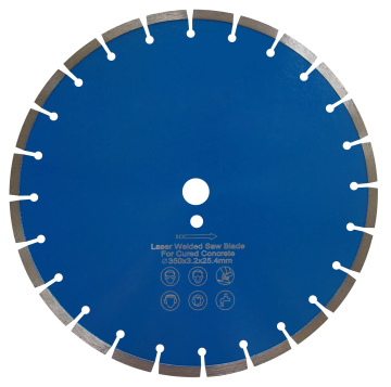 16 Segment des Zoll-400mm Turbo Diamond Concrete Saw Blades Turbo