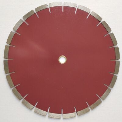 350mm Laser geschweißtes Blatt mit stillem Kern für harte Ziegelsteine des gebrannten Tones