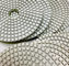 Fliesen-keramisches Porzellan 100mm 100 Grit Diamond Polishing Pad