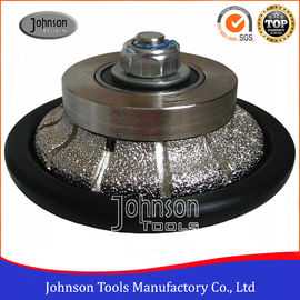 Johnson bearbeitet Handprofil-Rad des Granit-No.6, Vakuum bronziertes Diamant-Profil-Rad