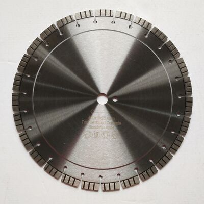Laser-Diamant-Beton Sägeblätter, Trockenschnitt-Diamant-Blatt mit Turbo-Segment