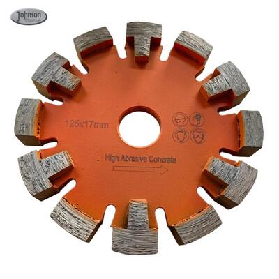 125mm 17mm Schutz-Zähne Tuck Diamond Saw Blades For Medium stark konkret