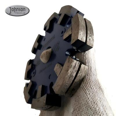 125mm heiße gepresste Biesen-Punkt-Diamant-Blätter, die drei Schichten nassen Gebrauch/schreiben, Gebrauch trocknen