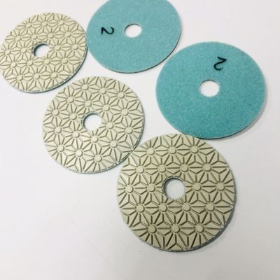 100mm 3 Schritt Diamond Polishing Pads For Granite