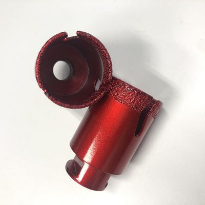 Vakuum bronzierte trockene Bohrung 40mm Diamond Core Drill Bits