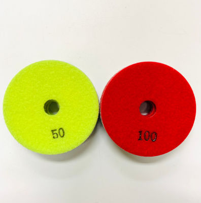 Fliesen-keramisches Porzellan 100mm 100 Grit Diamond Polishing Pad