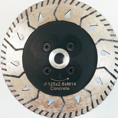 5inch heiße Presse gesintertes Ridgid Turbo Diamond Blade For Concrete Grinding