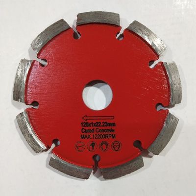 Rechtwinkliges 125mm Tuck Point Diamond Blades Grinding Rad