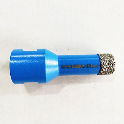 14mm Vakuum M14 bronzierte Diamond Core Bits For Tile mit Plastikärmel