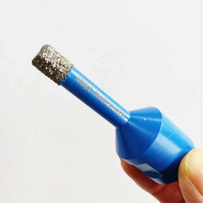 8mm Vakuum M14 bronzierte Diamond Core Drill Bits For-Fliese mit Plastikärmel