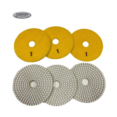 100mm 3 Schritt-Granit-Polierauflagen, Trockenarbeiten-Auflagen für keramisches